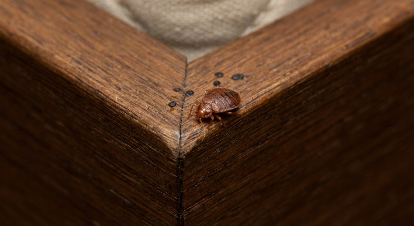 Nymphe punaise de lit