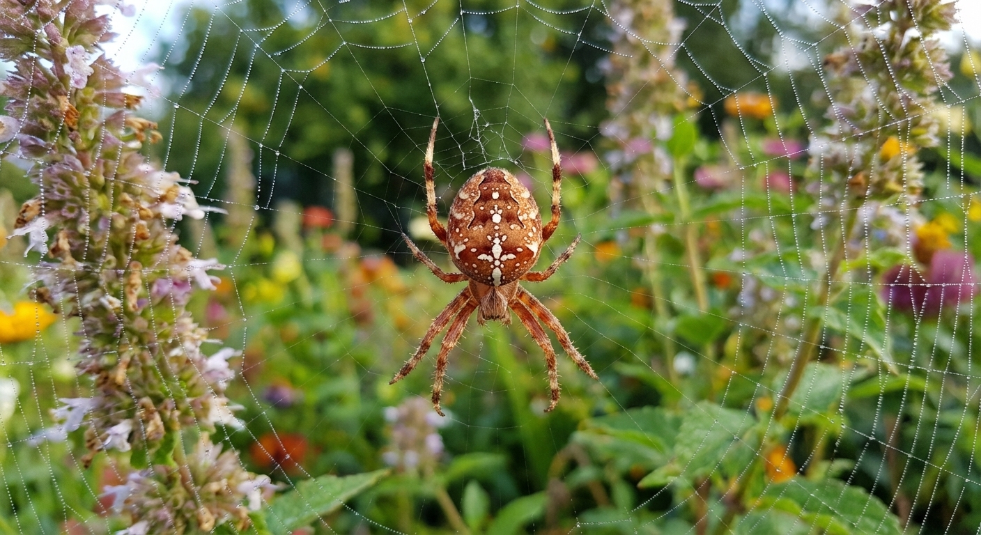 Épeire diadème - araignée de jardin