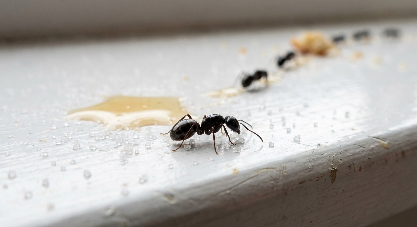 Fourmi noire des jardins
