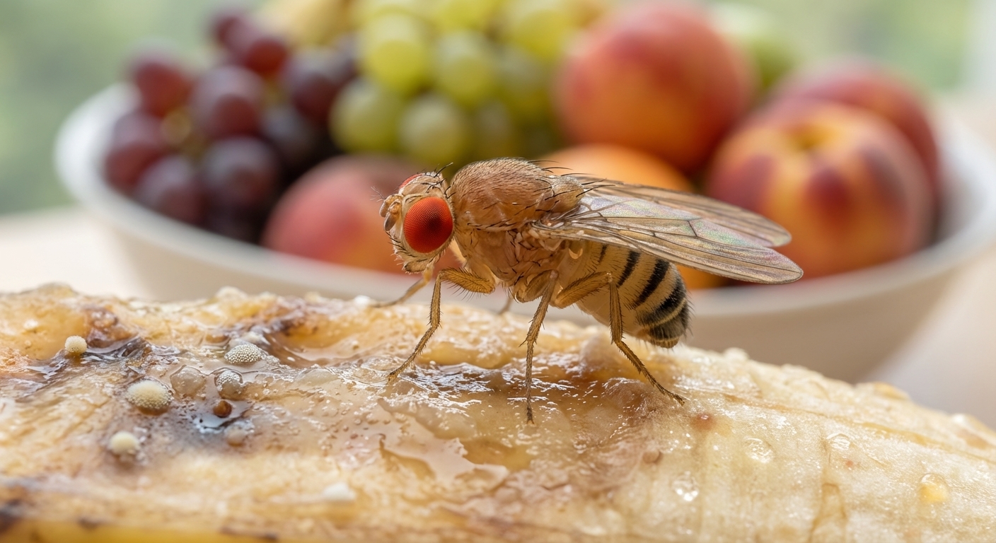 Mouche des fruits - Drosophile
