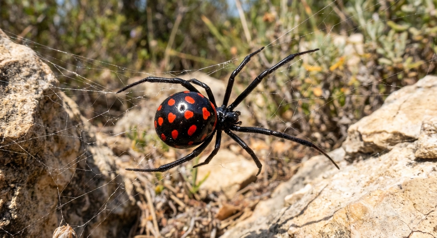 Veuve noire méditerranéenne