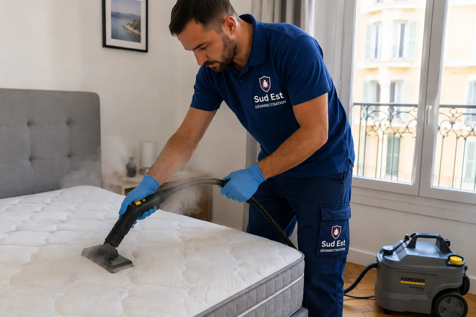 Traitement professionnel contre les punaises de lit à Nice
